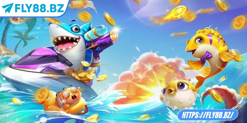 Bắn cá ăn xu – Trò chơi giải trí săn thưởng cực hot 3 Khi thấy đàn cá bơi qua, hãy tận dụng đạn nổ hoặc đạn lan để nhắm trúng