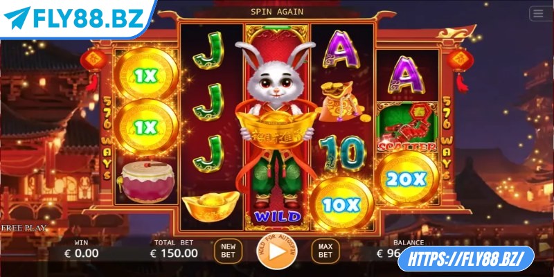 Thỏ may mắn – Slot game vui nhộn, cơ hội thắng lớn 2 Đồ hoạ và hiệu ứng cực sống động